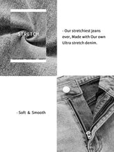 BLUES High Waist Raw Cut Straight Leg Jeans